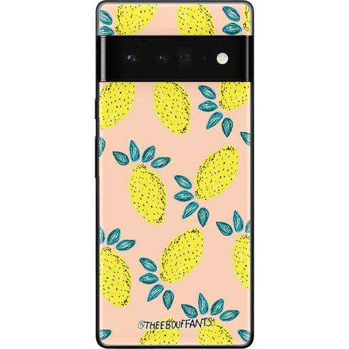 Bouffants and Broken Hearts Lemon Party Google Pixel 6 Pro Skin